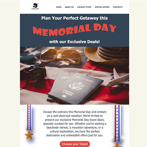 Memorial Day Travel Deals
